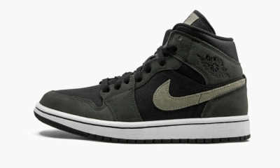 AIR JORDAN 1 MID MNS WMNS "Military Olive" - 12W
