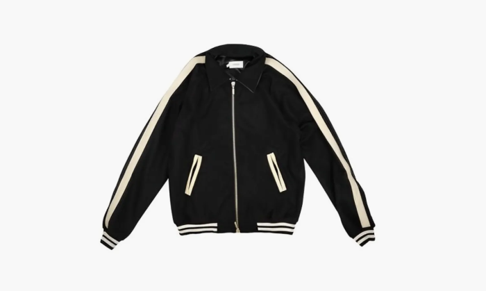RHUDE Signature Bomber Black  RHUDE Signature Bomber Black