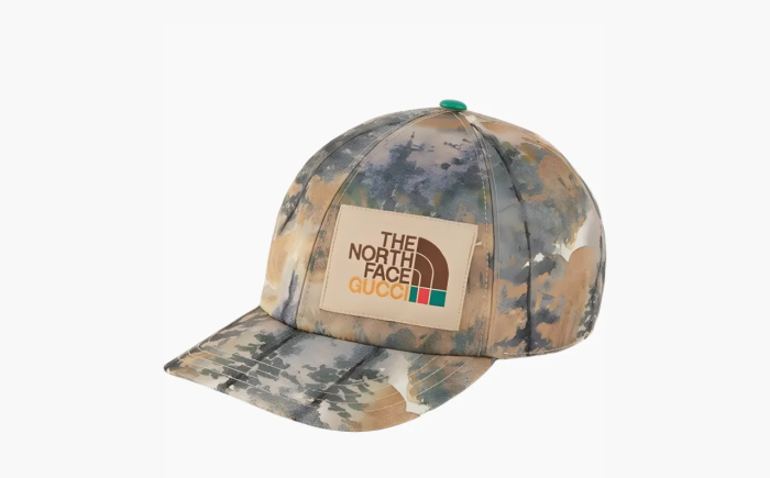Gucci x The North Face Baseball Hat 'Beige Grey'  Gucci x The North Face Baseball Hat 'Beige Grey'