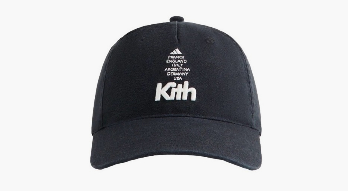 Kith For Adidas Football Cap Black  Kith For Adidas Football Cap Black