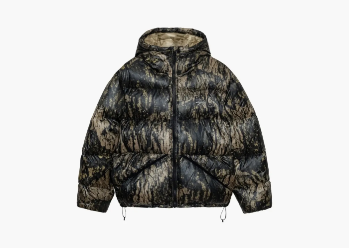 Stussy Down Parka Micro Ripstop Relic Camo  Stussy Down Parka Micro Ripstop Relic Camo