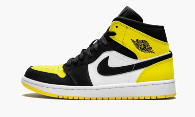 Air Jordan 1 MID SE "Yellow Toe" - 8 US