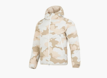 Nike Therma-Fit Puffer Jacket Beige Camo 