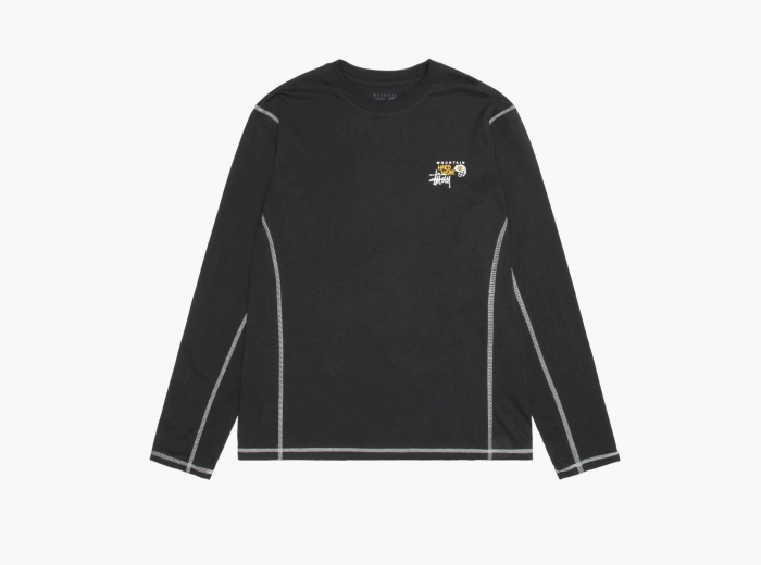 Stussy x Mountain Hardwear Long Sleeve T-Shirt Stealth Grey 