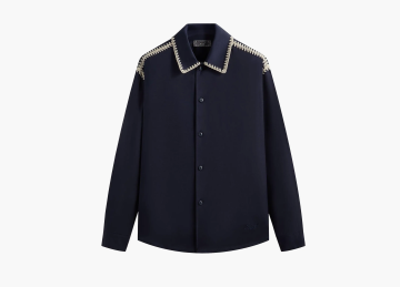 Kith Crochet Detail Apollo Shirt Nocturnal 