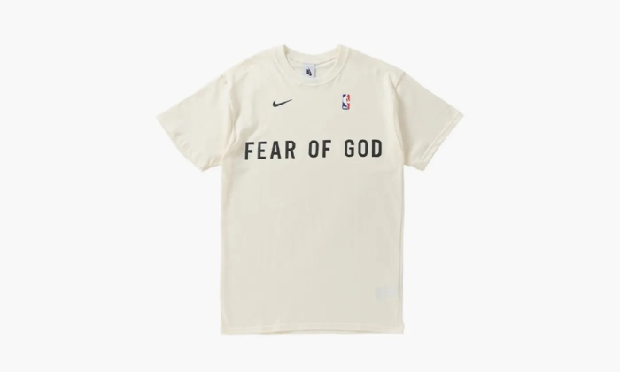 Nike Fear Of God X Warm Up T‑shirt Sail  Nike Fear Of God X Warm Up T‑shirt Sail