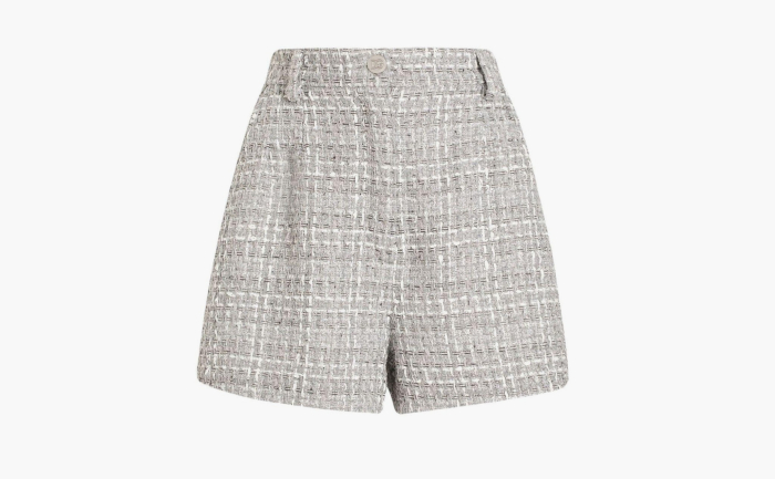 Dolce&Gabbana Checked Shorts Light Grey  Dolce&Gabbana Checked Shorts Light Grey