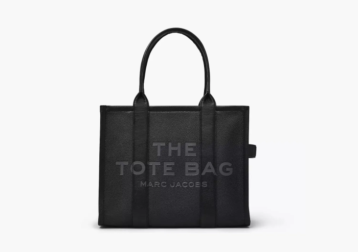 Marc Jacobs The Leather Large Tote Bag Black 