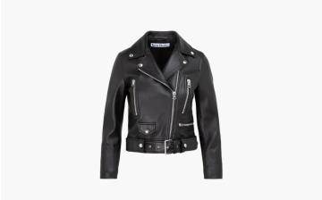 Acne Studios Leather Jacket Black 
