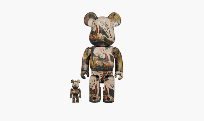 Bearbrick Utagawa Kuniyoshi (The Haunted Old Palace at Soma) 100% & 400% Set  Bearbrick Utagawa Kuniyoshi (The Haunted Old Palace at Soma) 100% & 400% Set