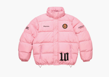 Supreme x Umbro Down Puffer Jacket Pink 