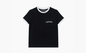Chrome Hearts Horseshoe Logo T-Shirt Black 