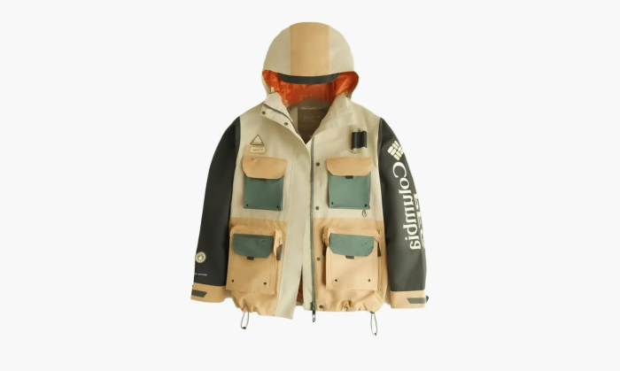 KITH X Columbia Jacket Beige  KITH X Columbia Jacket Beige