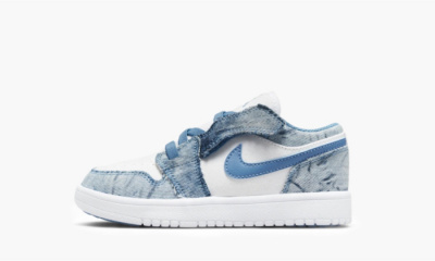Air Jordan 1 Low Alt PS "Washed Denim" - 10.5C
