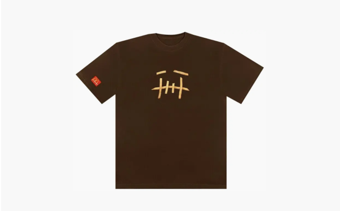Travis Scott Cactus Jack x Mcdonald Tee Brown  Travis Scott Cactus Jack x Mcdonald Tee Brown
