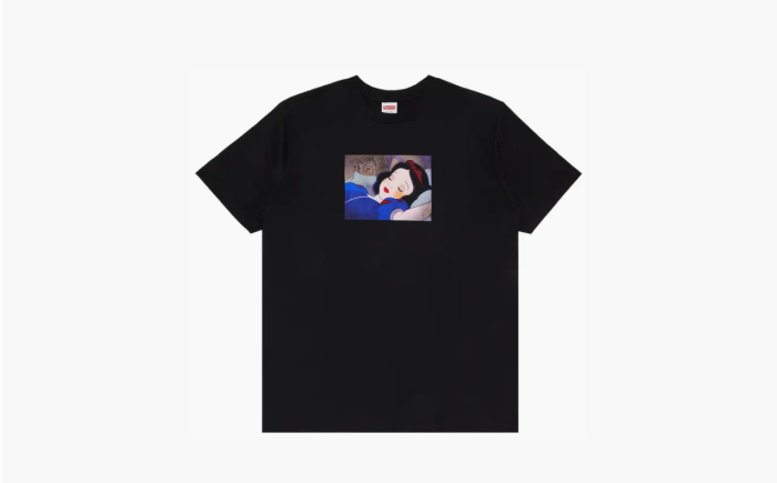 Supreme Snow White Tee Black 
