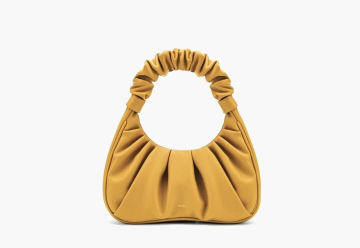 JW PEI Gabbi Ruched Hobo Handbag Gabbi Beer 