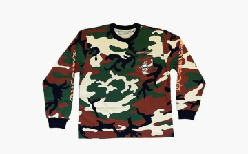 Chrome Hearts Matty Boy Caution Long-Sleeve Multicolor 