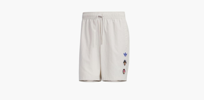 Adidas Originals x Monkey Kingdom Woven Shorts "White" 