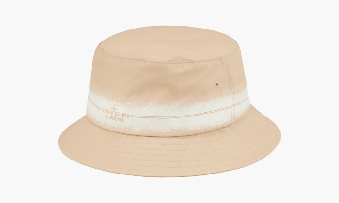 Stone Island X Supreme Stripe Crusher Tan  Stone Island X Supreme Stripe Crusher Tan