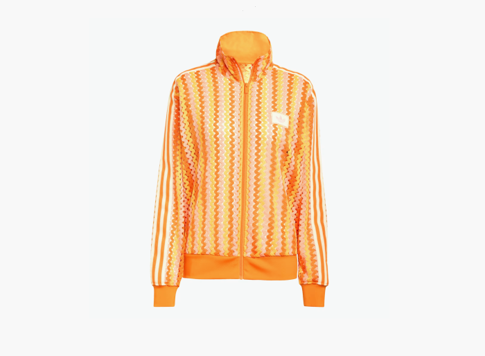 Adidas Originals Summer Glow Firebird Track Top "Semi Lucid Fuchsia / Hazy Orange / Semi Solar Orange" 