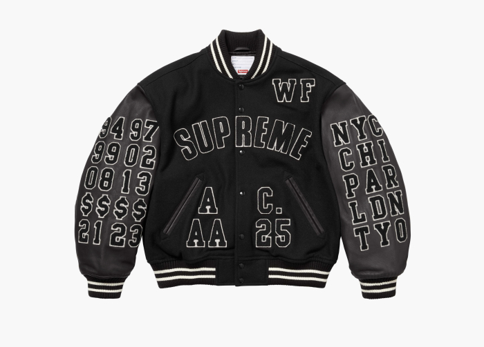 Supreme Praises Varsity Jacket "Black" 