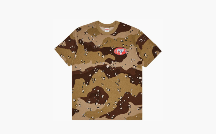 Supreme Dalmatian Tee "Chocolate Chip Camo" 