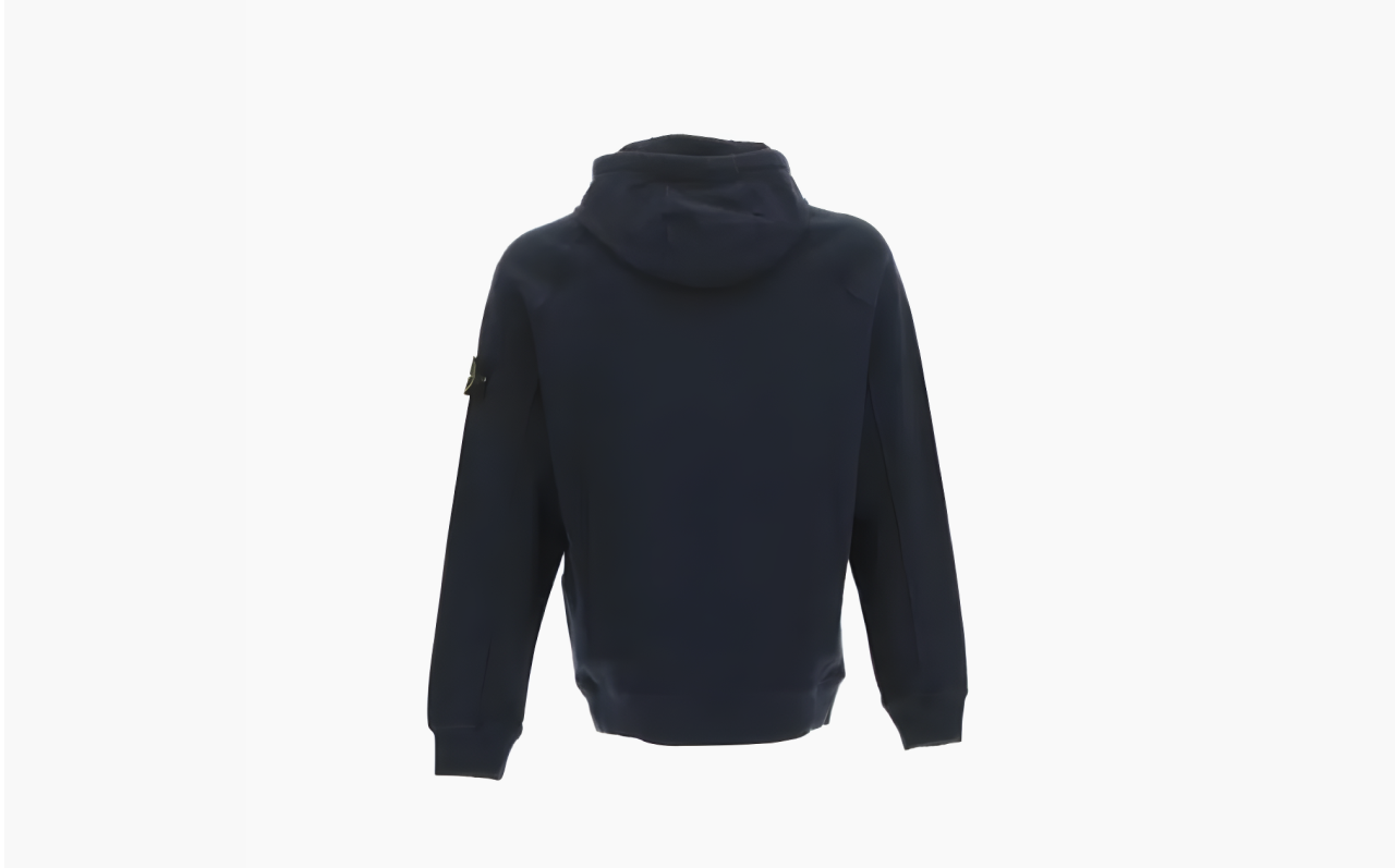Stone Island Logo Patch Hoodie "Navy Blue"  Stone Island Logo Patch Hoodie "Navy Blue"