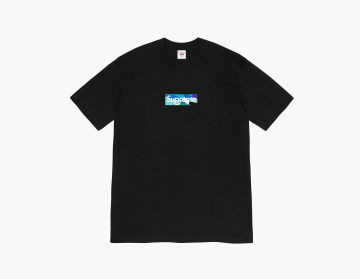 Supreme x Emilio Pucci Box Logo Tee Black/Blue  Supreme x Emilio Pucci Box Logo Tee Black/Blue