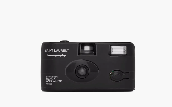 Saint Laurent Lomography Reloadable Camera Black  Saint Laurent Lomography Reloadable Camera Black