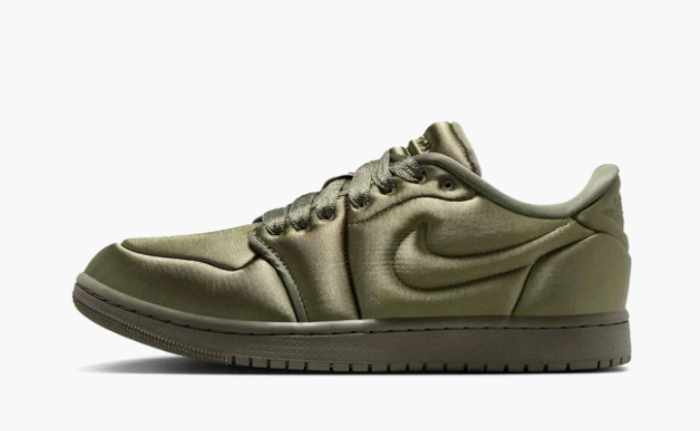 Air Jordan 1 Low Method of Make WMNS "Satin Medium Olive" 