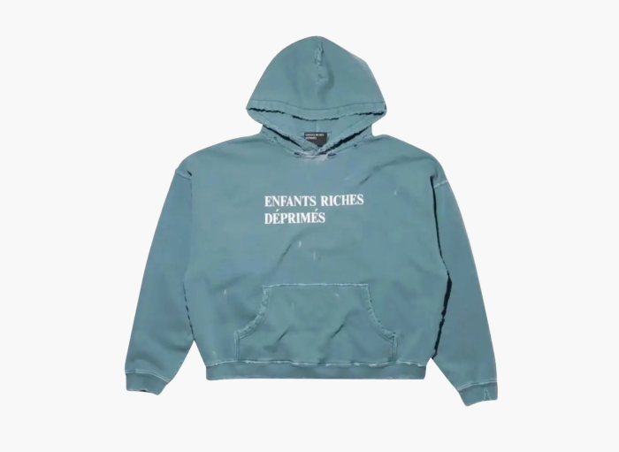 Enfants Riches Déprimés Classic Logo Hoodie Posy Green  Enfants Riches Déprimés Classic Logo Hoodie Posy Green