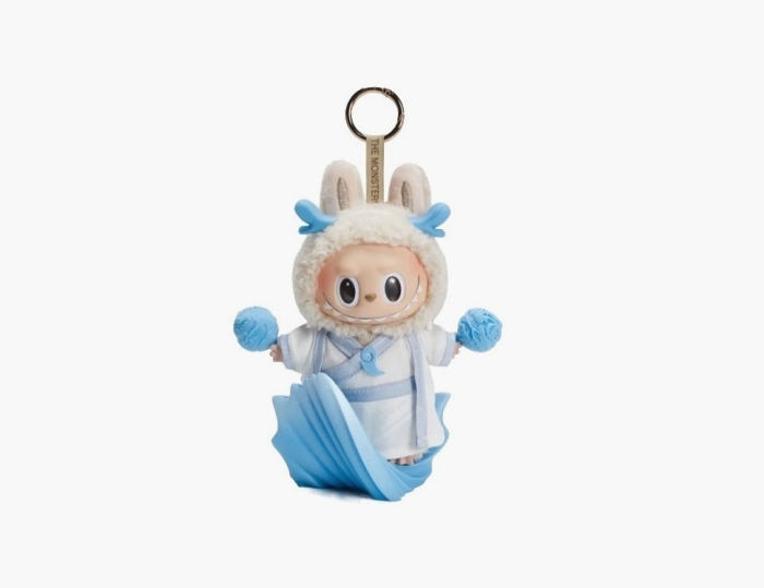 Pop Mart Labubu The Monsters Heart Macaron Soy Milk Vinyl Duoduo 