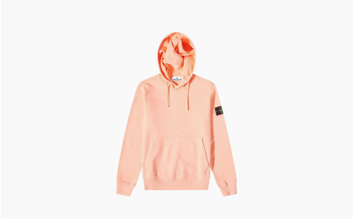 Stone Island Hooded Sweatshirt Peach 