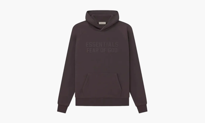 Essentials Hoodie Ss23 Plum  Essentials Hoodie Ss23 Plum