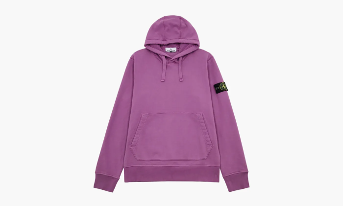 Stone Island Hooded Sweatshirt Purple 