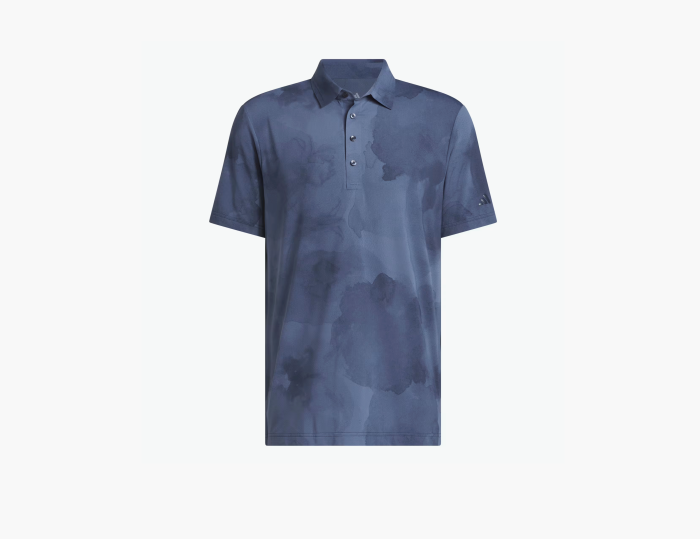 Adidas Ultimate 365 Printed Cool Feeling Tour Polo Shirt "Collegiate Navy" 