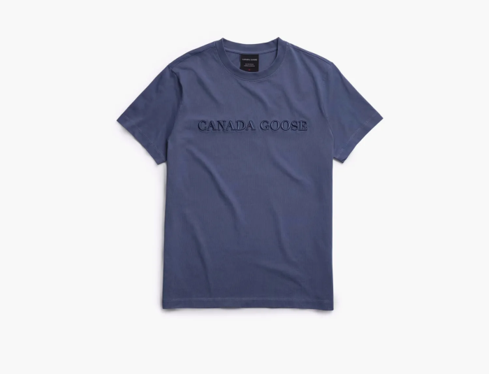 Canada Goose Emersen Crewneck T-Shirt Ozone Blue  Canada Goose Emersen Crewneck T-Shirt Ozone Blue