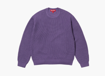 Supreme Old English Printed Sweater Purple 