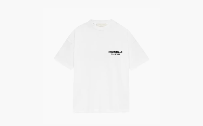 Fear of God Essentials Classic Fit T-Shirt White  Fear of God Essentials Classic Fit T-Shirt White