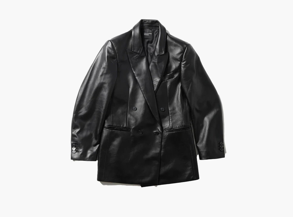 Enfants Riches Déprimés Leather Florence Evening Jacket Black  Enfants Riches Déprimés Leather Florence Evening Jacket Black