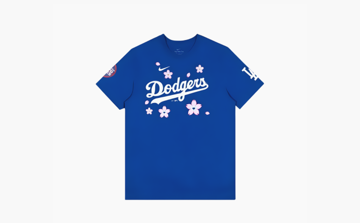 Nike x Takashi Murakami x MLB World Tour Tokyo Series 2025 Yamamoto Dodgers S/S Tee "Blue" 