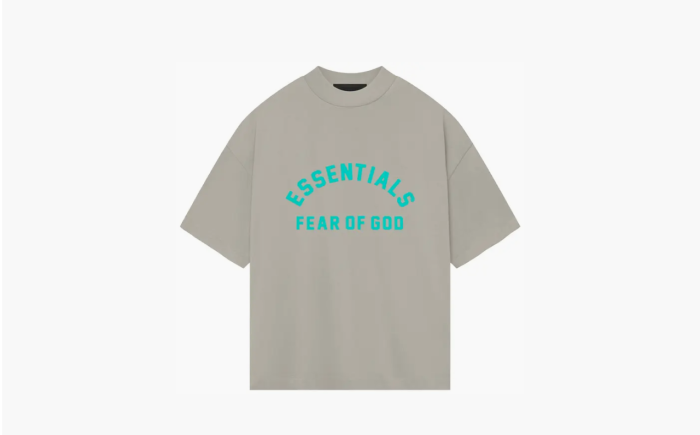 Fear of God Essentials Heavy Jersey Crewneck T-Shirt Seal  Fear of God Essentials Heavy Jersey Crewneck T-Shirt Seal