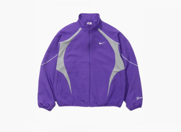 Supreme x Nike Track Jacket Purple 