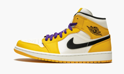 Air Jordan 1 Mid SE "Lakers" - 10.5 US