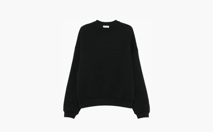 Fear of God Eternal Crewneck Sweatshirt "Black" 