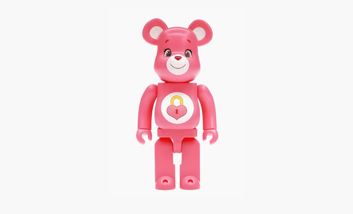 Bearbrick Care Bears Best Friend Bear Pink "100% & 400%"  Bearbrick Care Bears Best Friend Bear Pink "100% & 400%"
