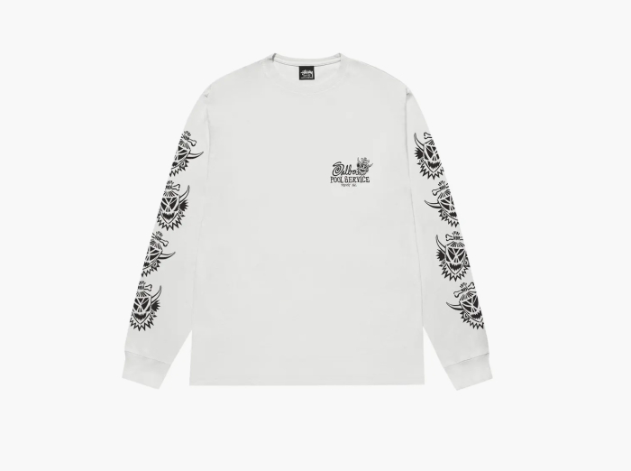Stussy Witch Doctor Pigment Dyed L/S Tee  "Natural" 