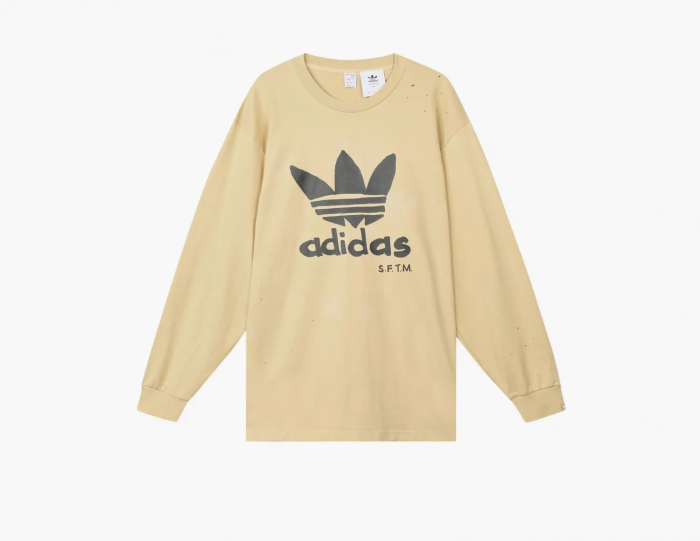 Adidas Originals x Song for the Mute Long Sleeve Tee Hazy Beige  Adidas Originals x Song for the Mute Long Sleeve Tee Hazy Beige
