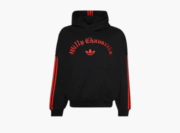Adidas x Willy Chavarria Logo Hoodie Black 
